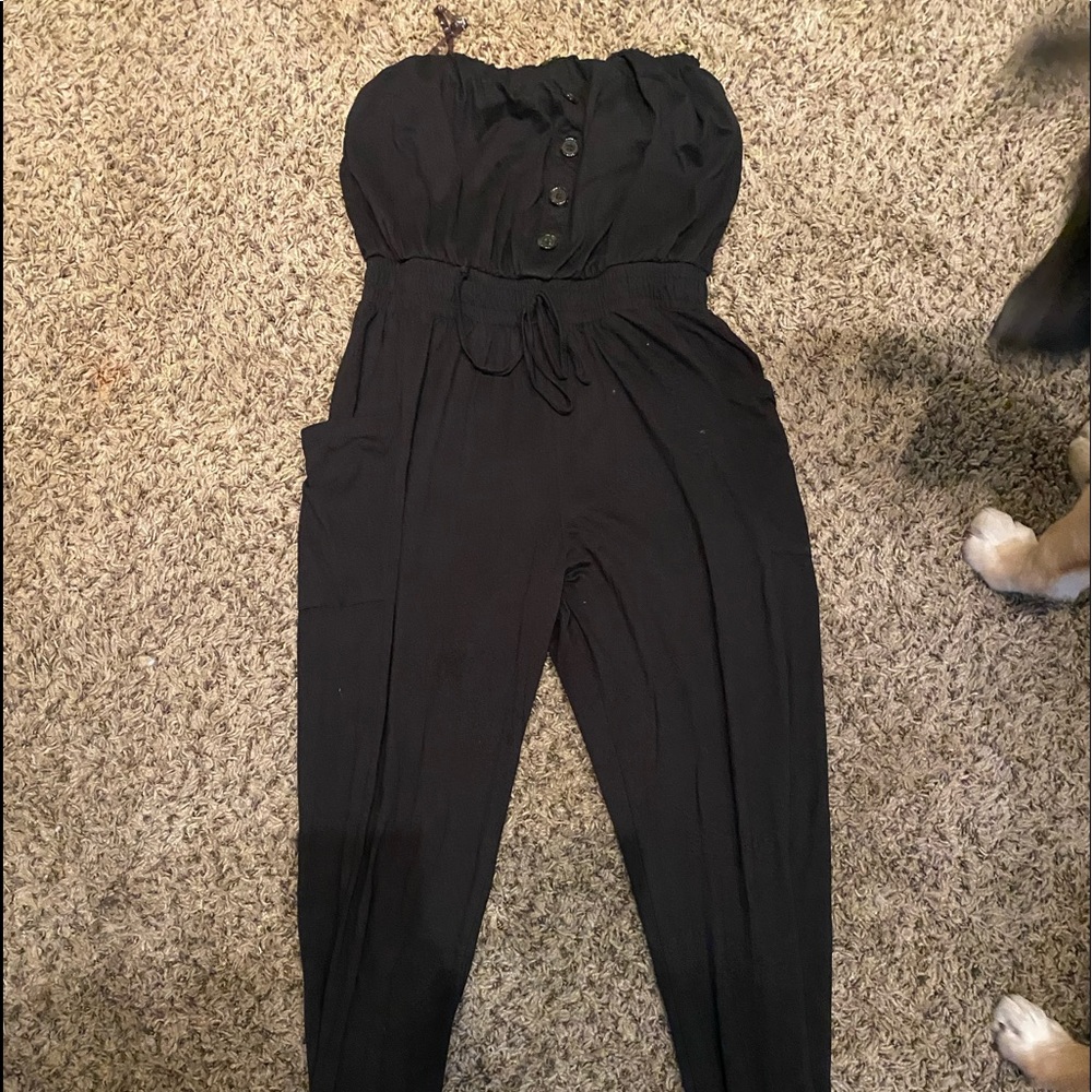 Strapless Romper Suit